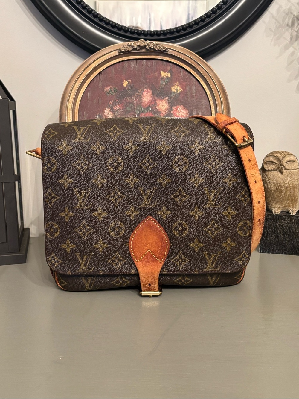 Louis Vuitton Crossbody Cartouchière GM Vintage 1985